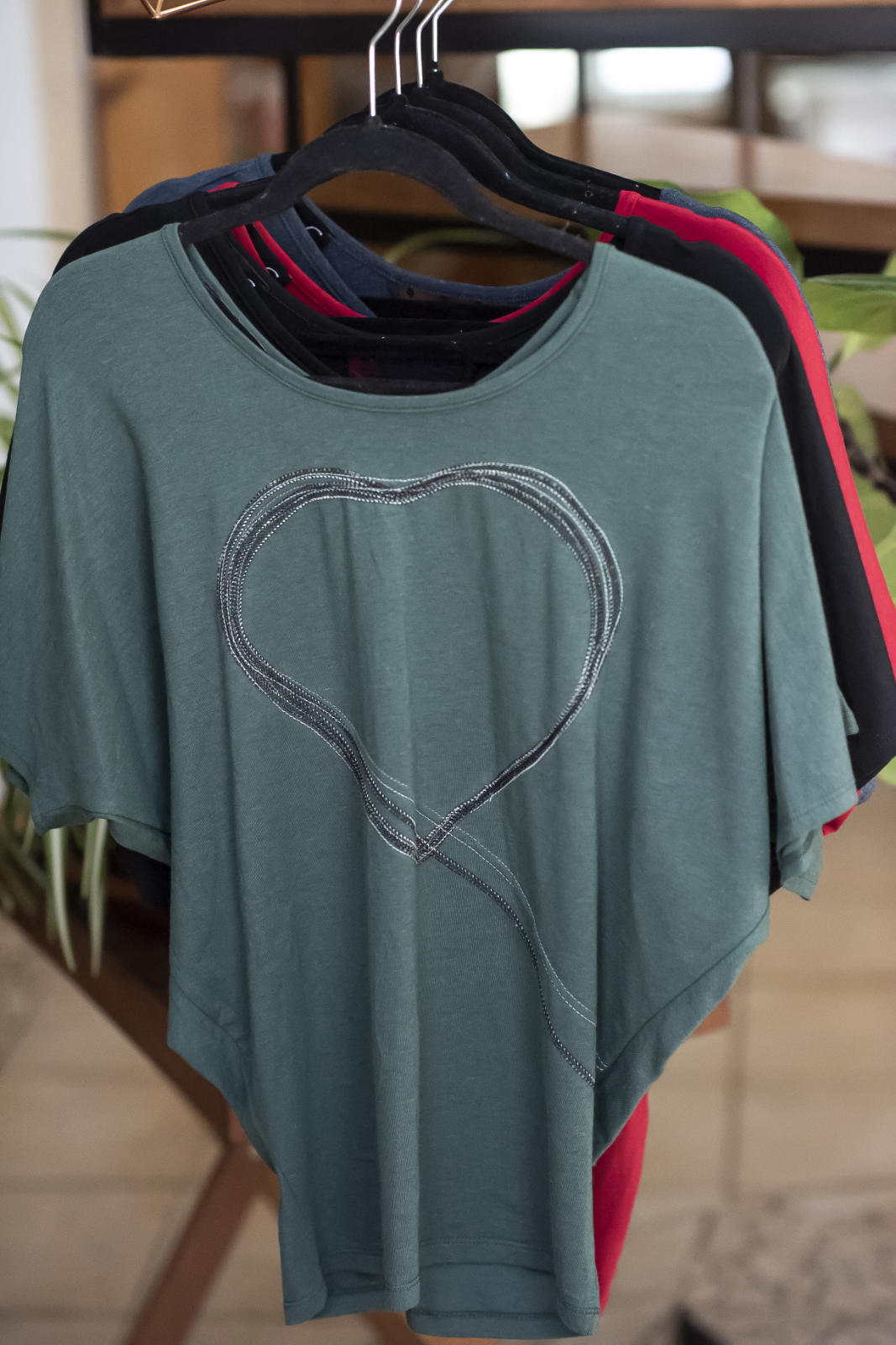 Top Heart - Green - MarieC 