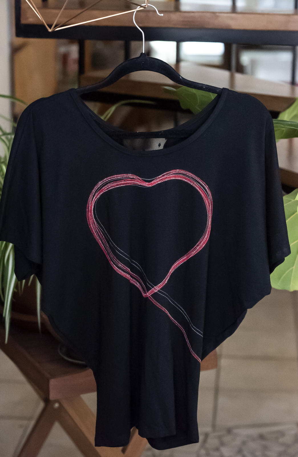 Top Heart - Black - MarieC 