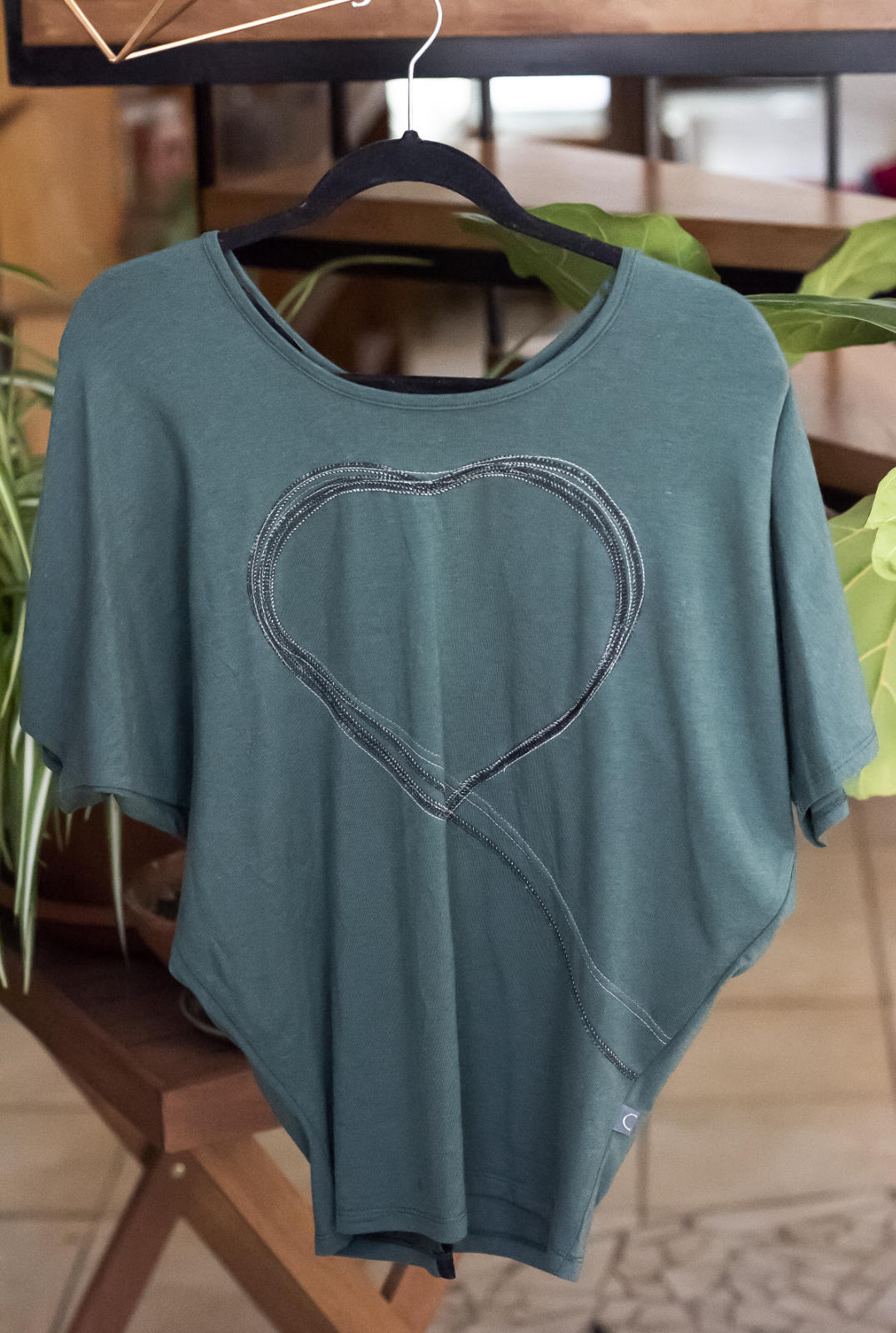 Top Heart - Green - MarieC 