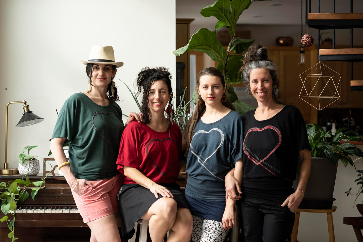 Top Heart - Green - MarieC 