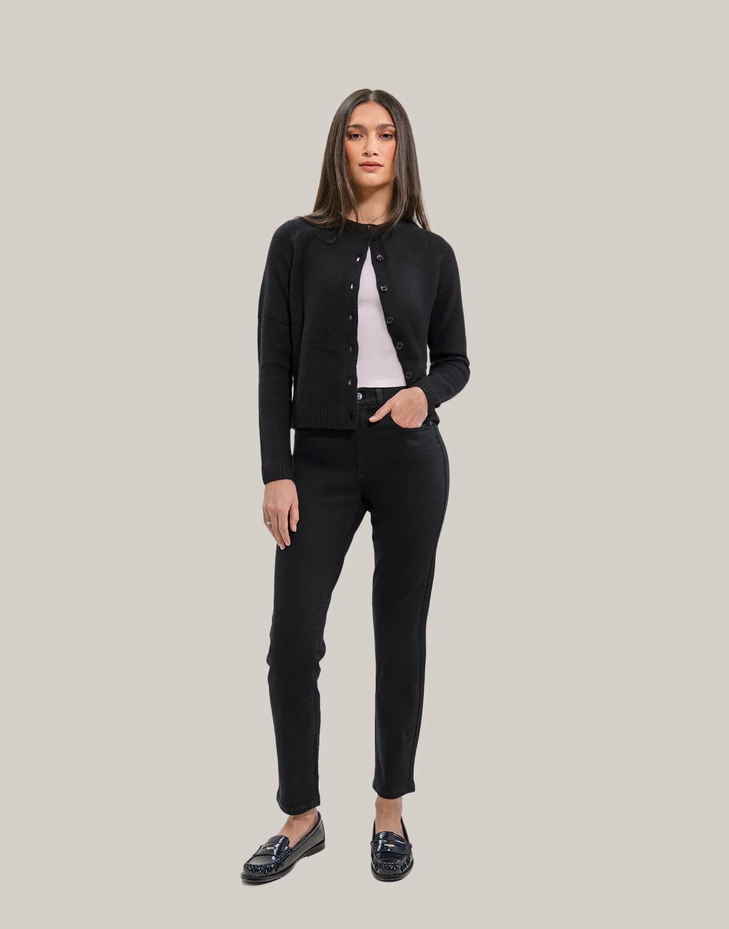 Jeans Slim Emily 2011 Black Raven - Taille 30 - Yoga Jeans