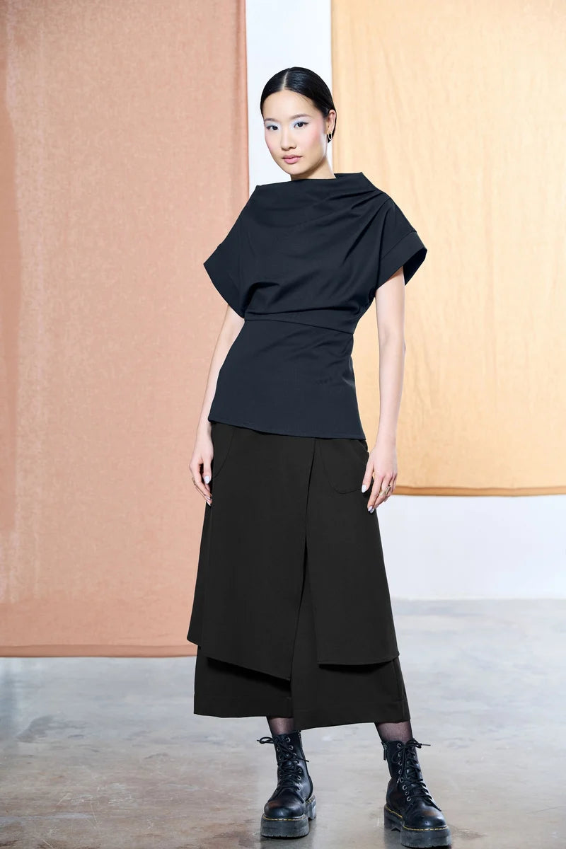 PANTALON NANTUCKET - Noir- par Melow