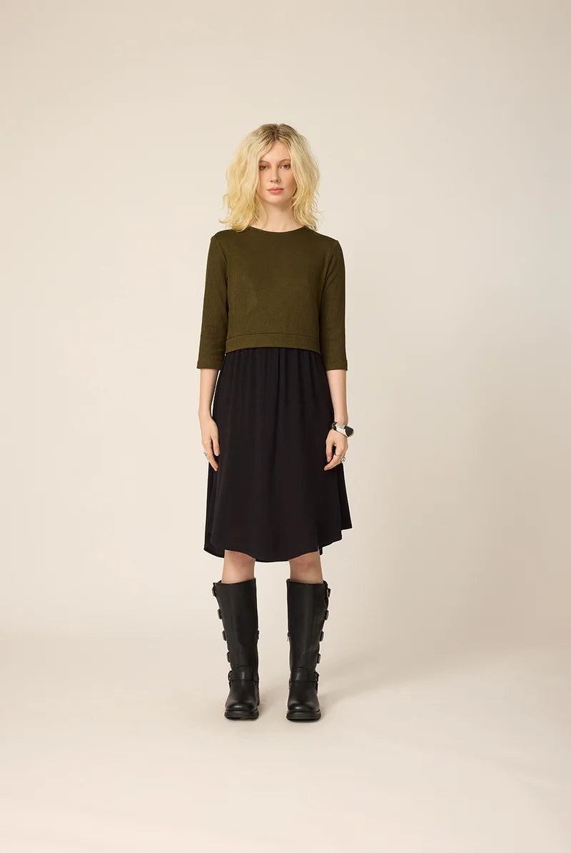 Robe PEARL - Olive - CHLO par Cokluch