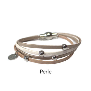 Bracelet Multi-billes ( 19 variantes de couleurs )