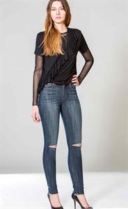 Rachel Jeans - Slim Fit - Contemporary Waist - 30'' Inseam - Sicily