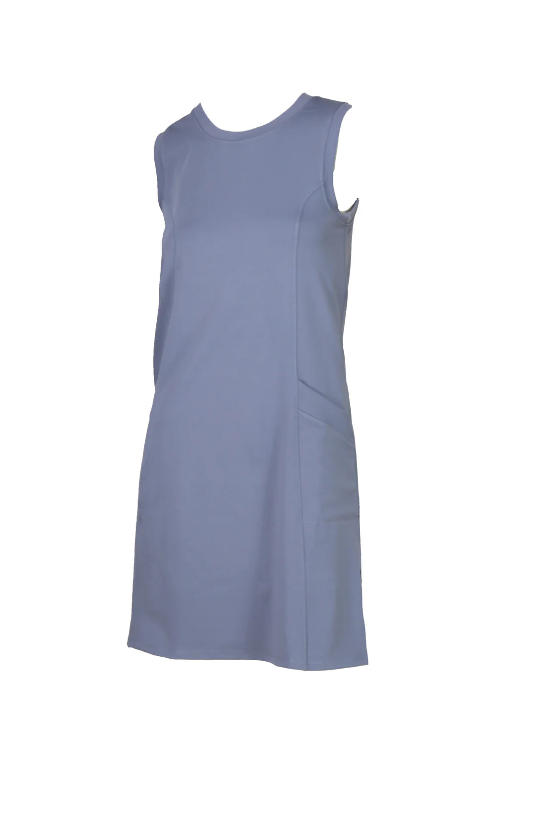 Robe Sara Grise- Ligne Trapèze -  Miss Versa