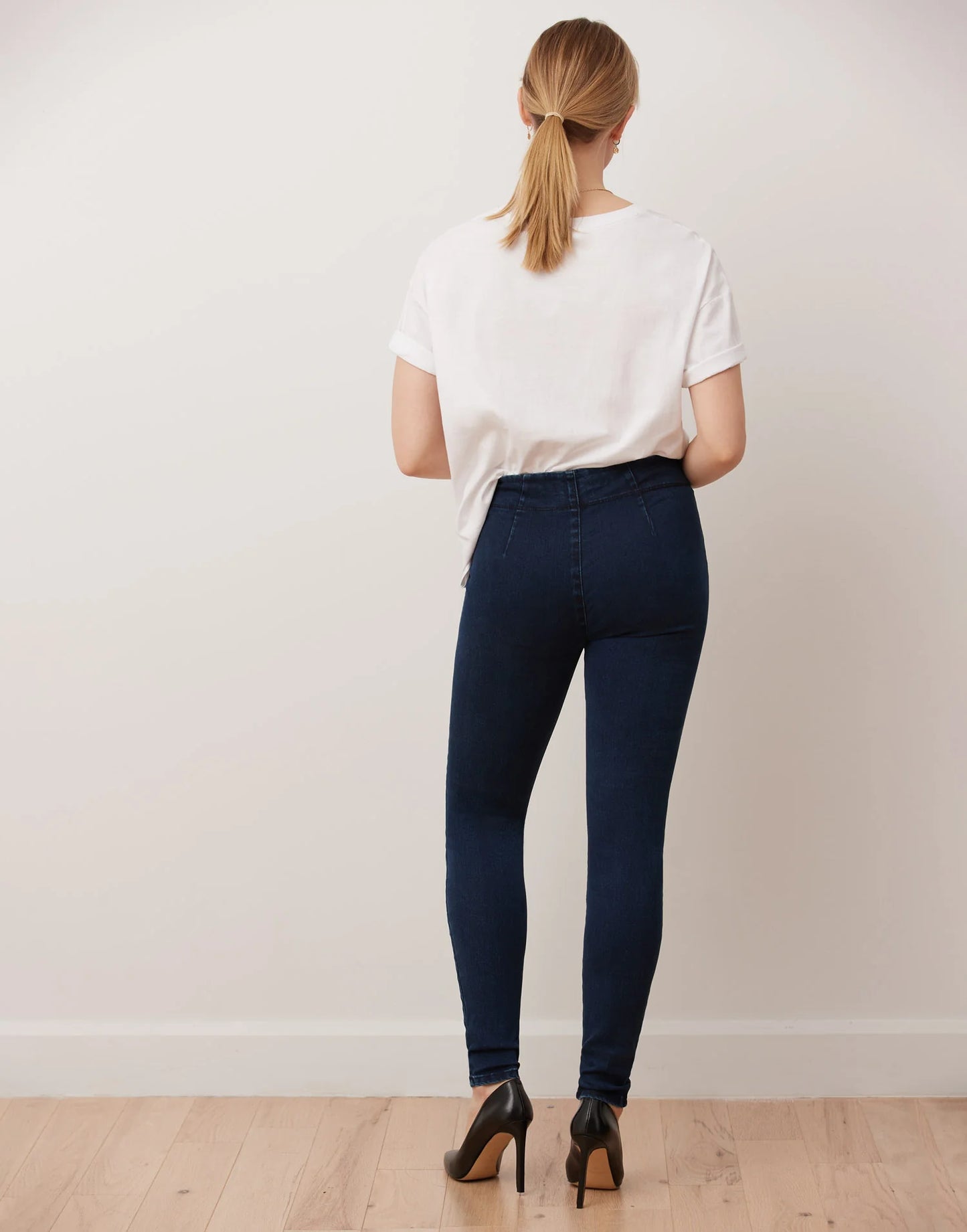 Jeans  Rachel - Coupe Étroite - Taille haute -  Entrejambe 30'' - NAUTICAL BLUE