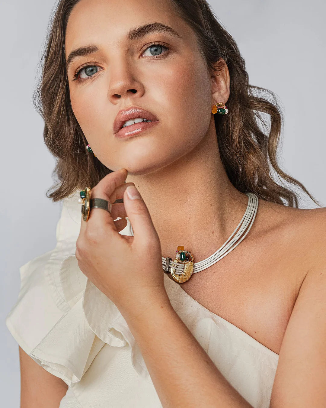 Boucles d'oreilles Epra Or - Or & Tutti Frutti - Anne-Marie Chagnon
