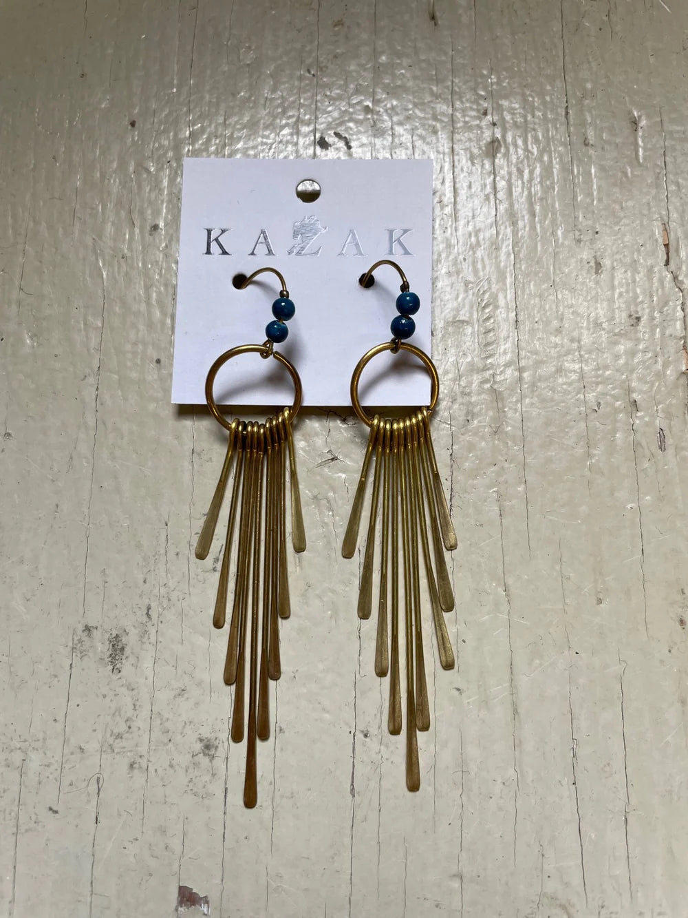 Boucles d'oreilles Takoradi - Azur - KAZAK