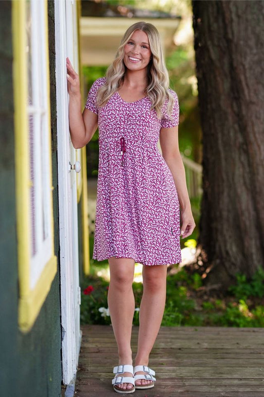 Robe Sangria Framboise - Rien ne se perd