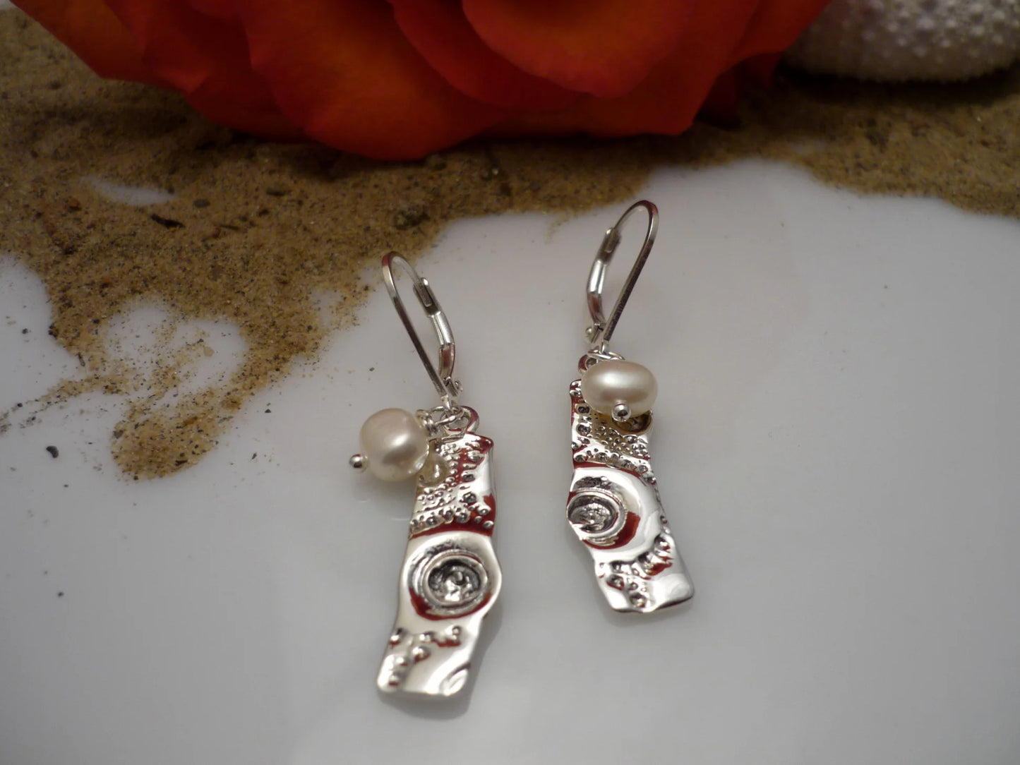 Earrings - Pearl Wave - Marie-Ève ​​Bordeleau 