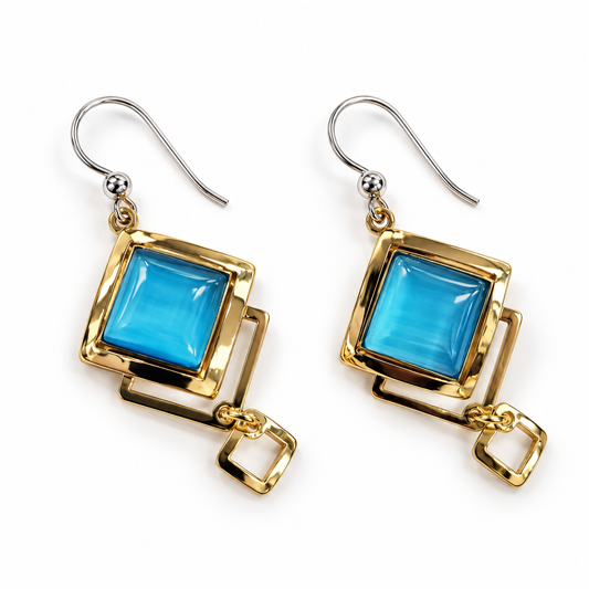 Boucles d'oreilles- Bo55 -  Christophe Poly