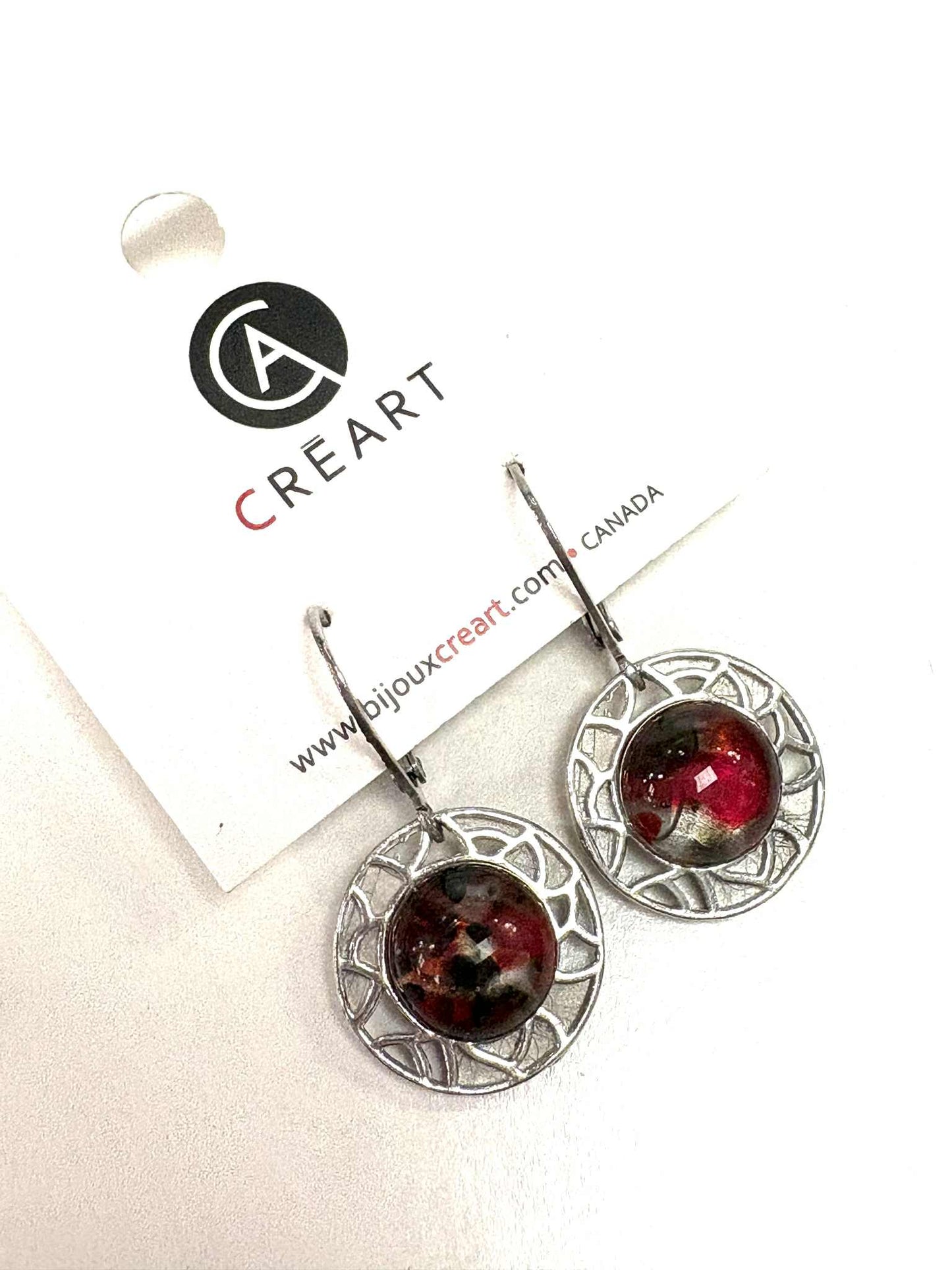 Romy avec verre suspendus - 6 couleurs différentes - Créart