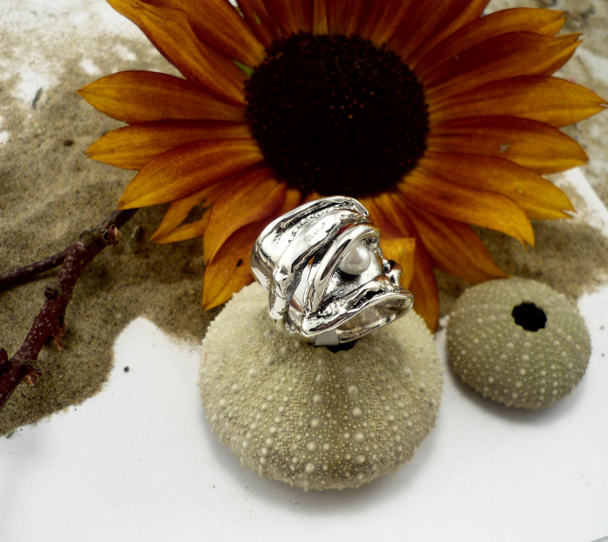 Oval earrings - Marie-Eve Bordeleau