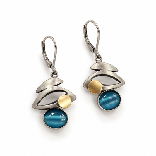 Boucles d'oreilles- Bo39 -  Christophe Poly