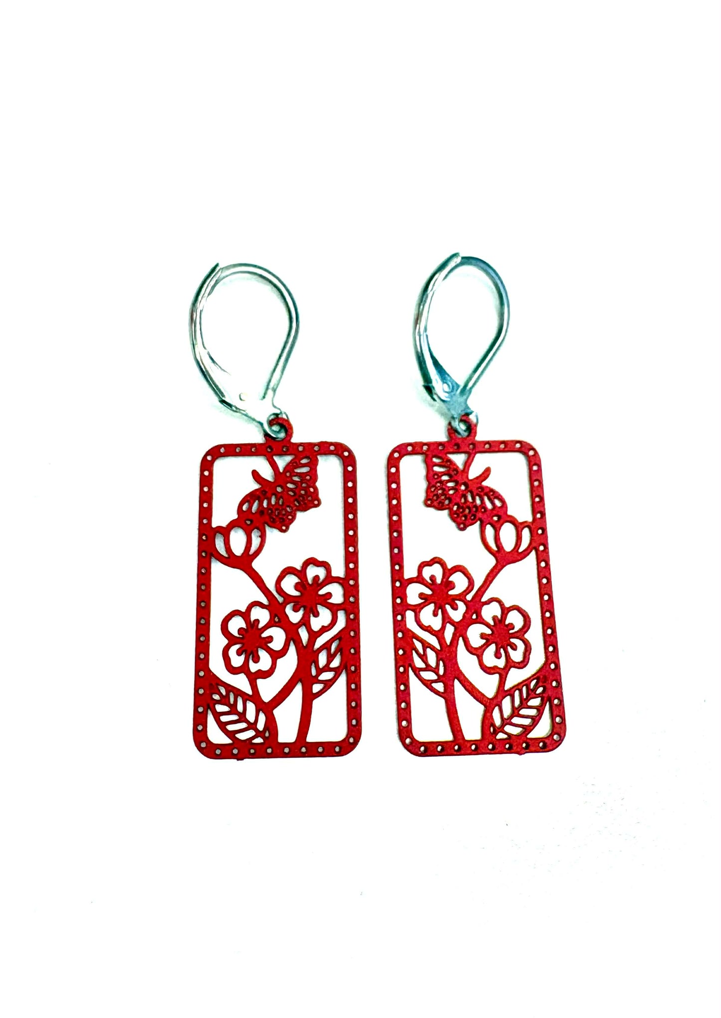 BO fleurie - 3 variantes de couleurs - Rouge inox