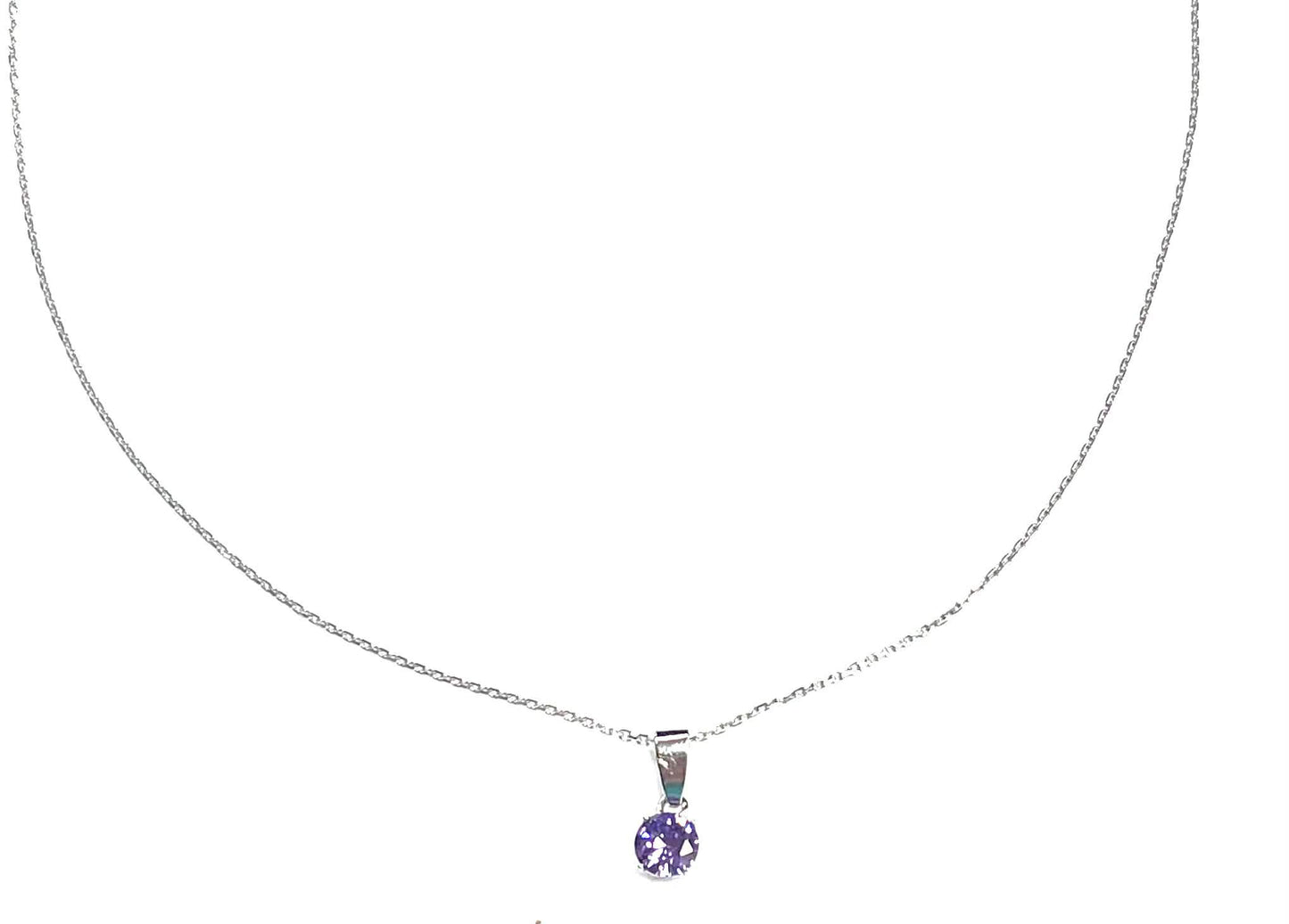 Zodiac Necklace Aquarius Stones - Red Stainless Steel