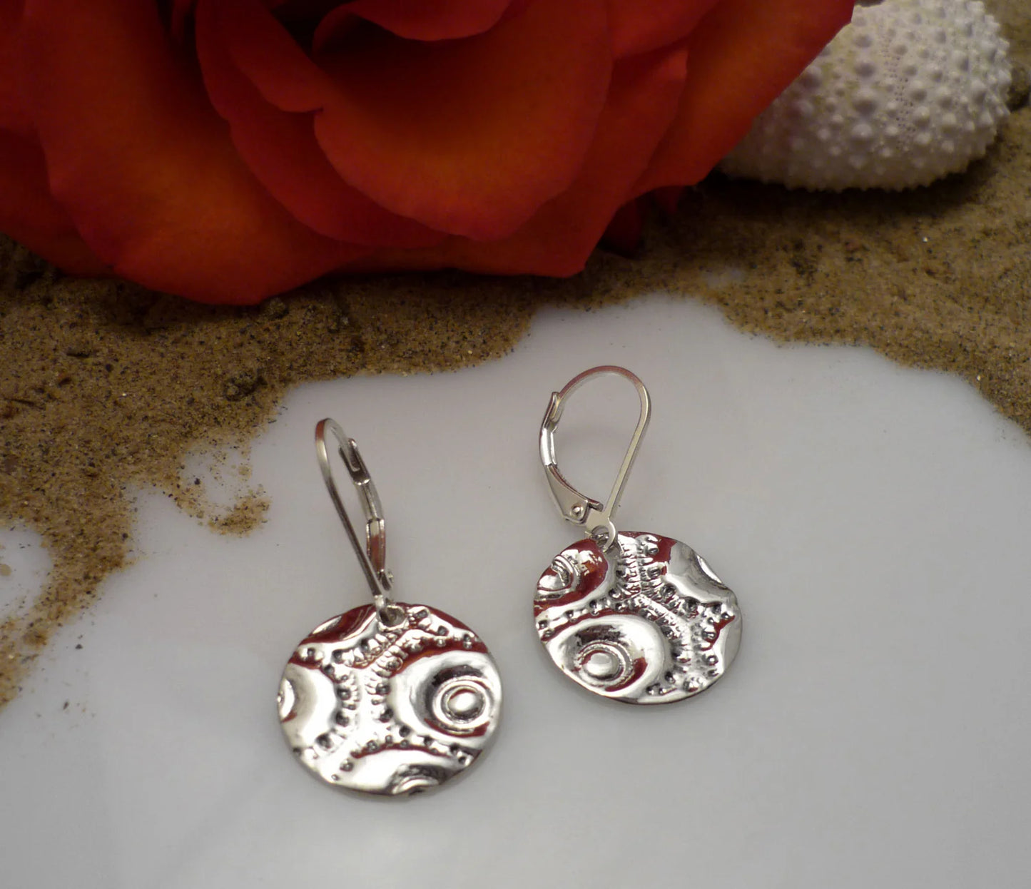 Earrings - Full moon - Marie-Ève ​​Bordeleau 