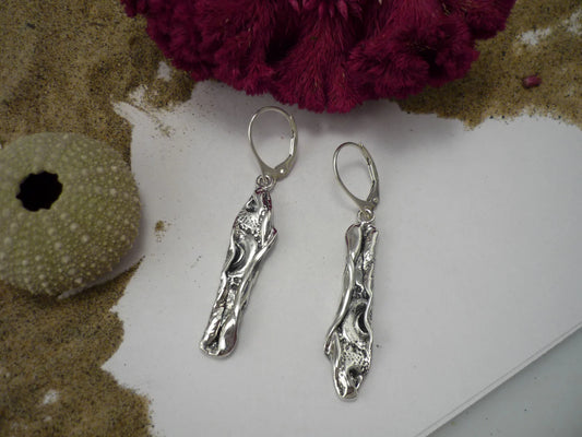 Bonheur à la mer, boucles d'oreilles  en argent sterling  - Marie-Eve Bordeleau