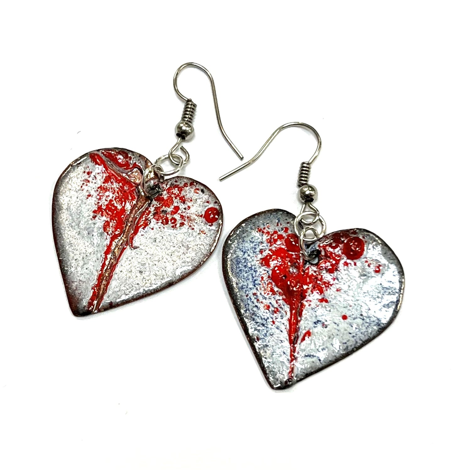 BO Scarlet Heart - Enamel on copper - RA66 - Rouge Aventure