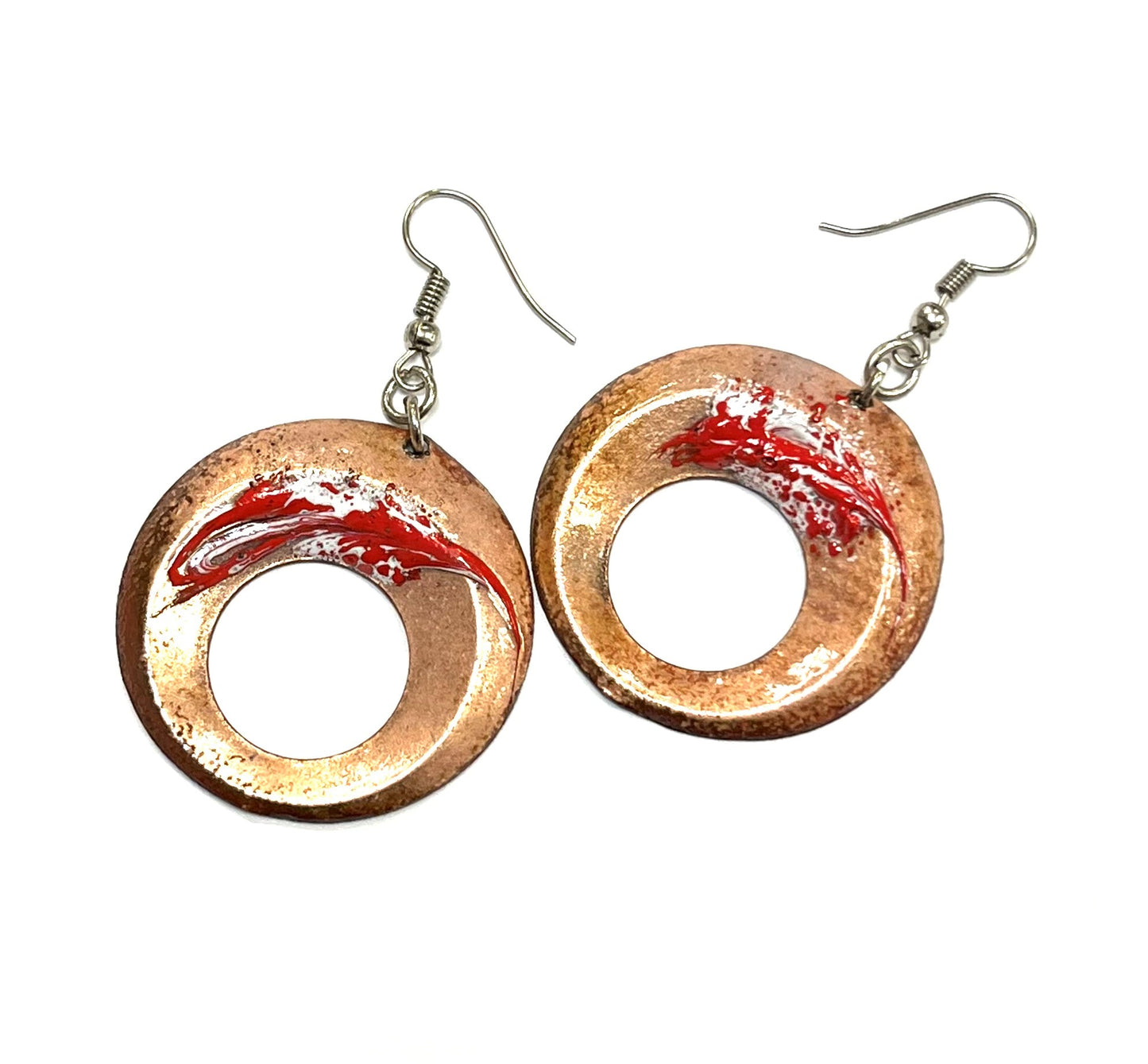 Bo Argentina - Enamel on copper - RA60 - Red Adventure