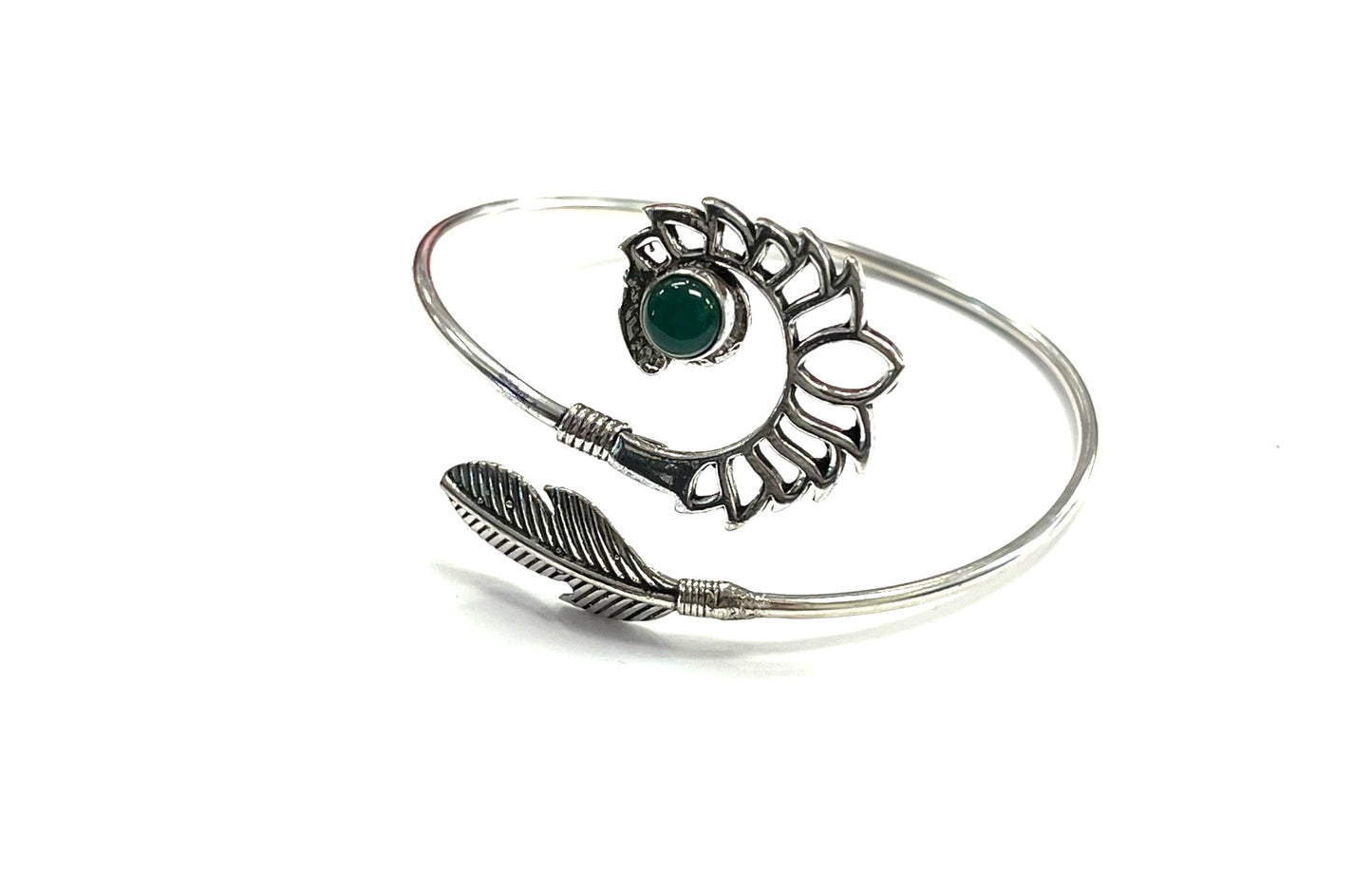 Bracelet plume RI72 - - Rouge Import