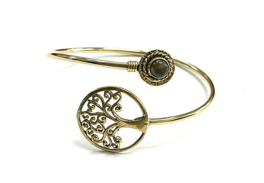 Bracelet Arbre de vie RI70 - - Rouge Import