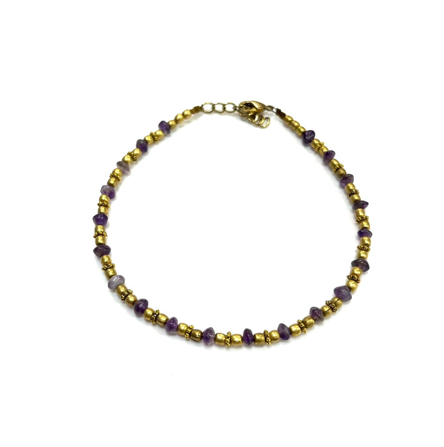 Bracelet de cheville RI43 - Agathe - Rouge Import