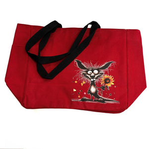 Sac Rouge - Chien - Impressione-Toi