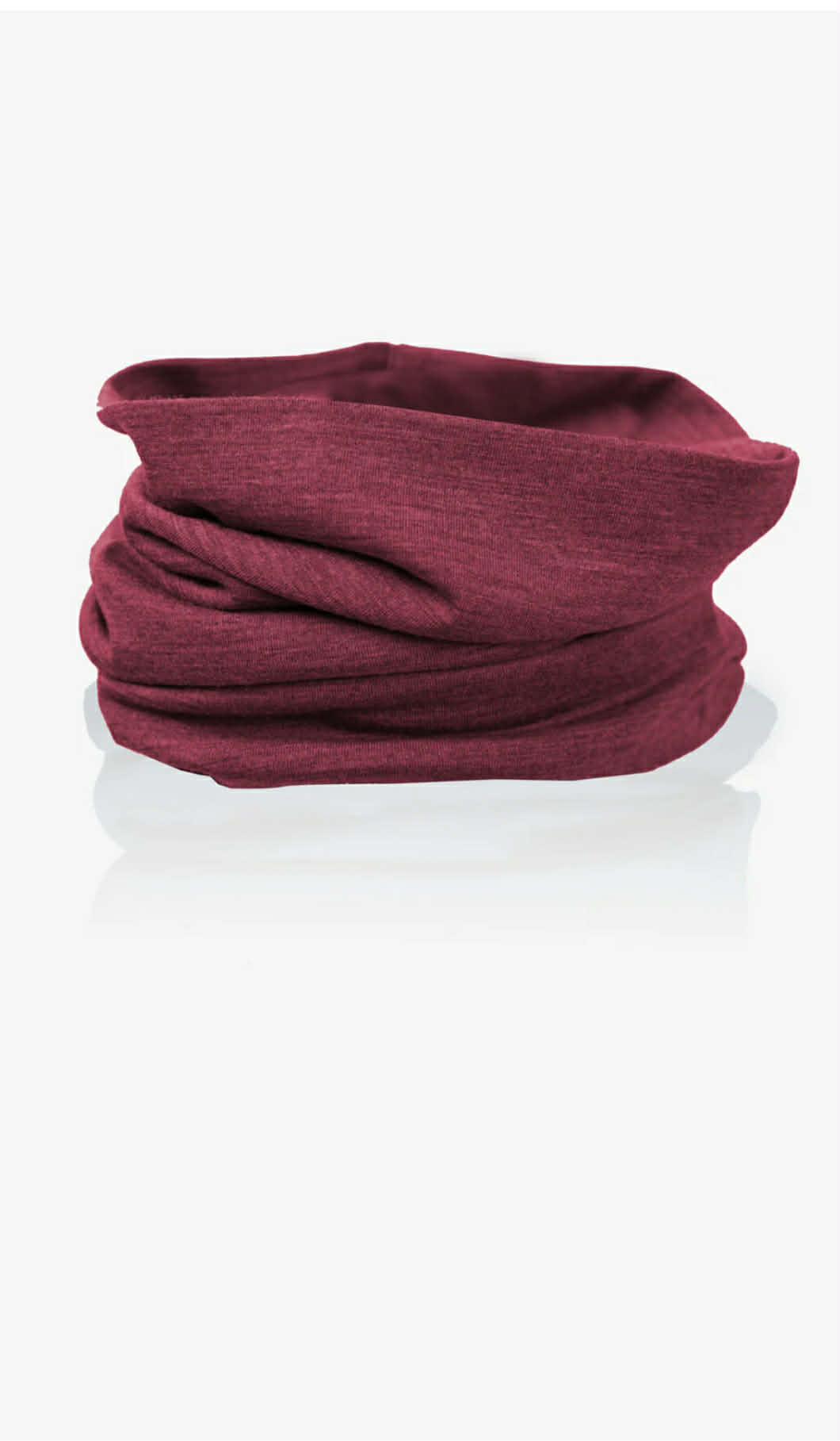 Cache-Cou double 100 % Mérinos Terra-Rosa - Bonnetier