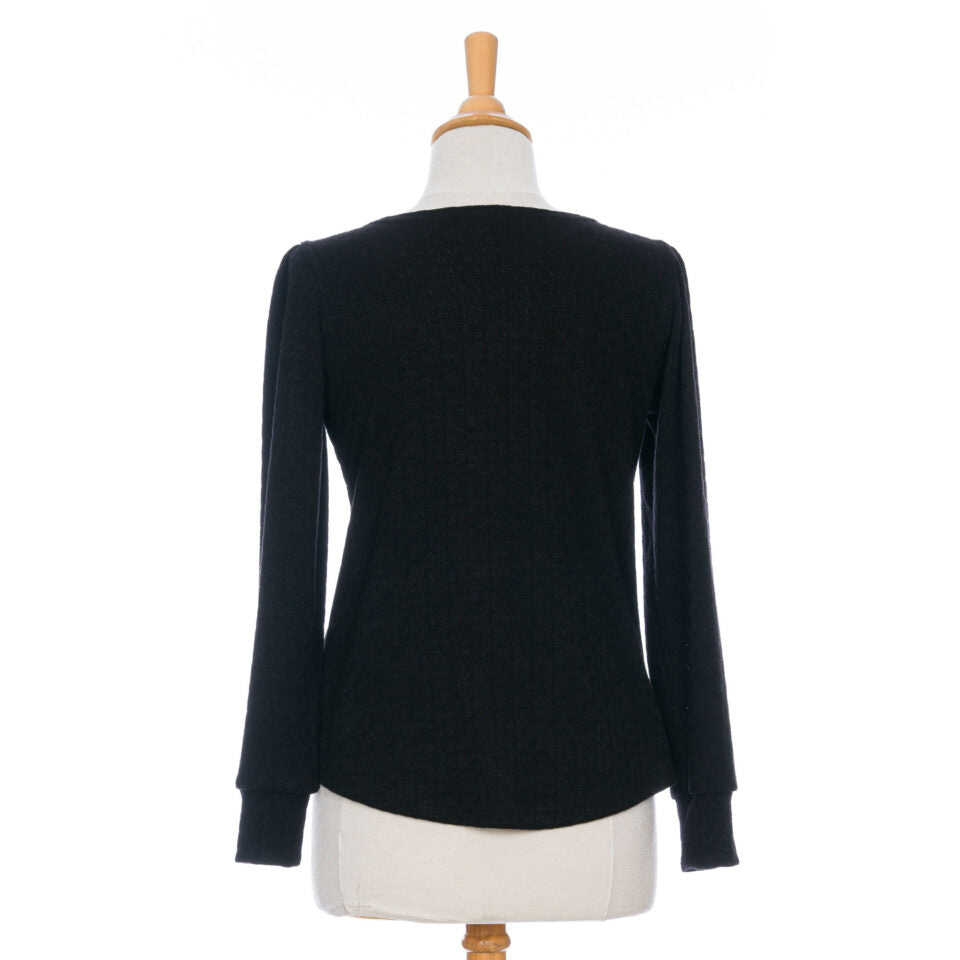 Chandail camarine - Noir