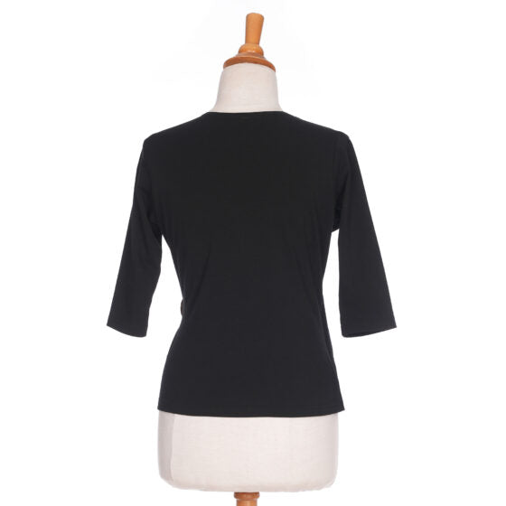 chandail cotillon noir - Rien ne se Perd