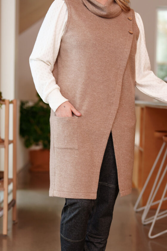 3/4 Navy Leggings - Nothing Gets Lost