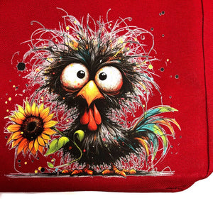 Sac Rouge - Coq - Impressione-Toi