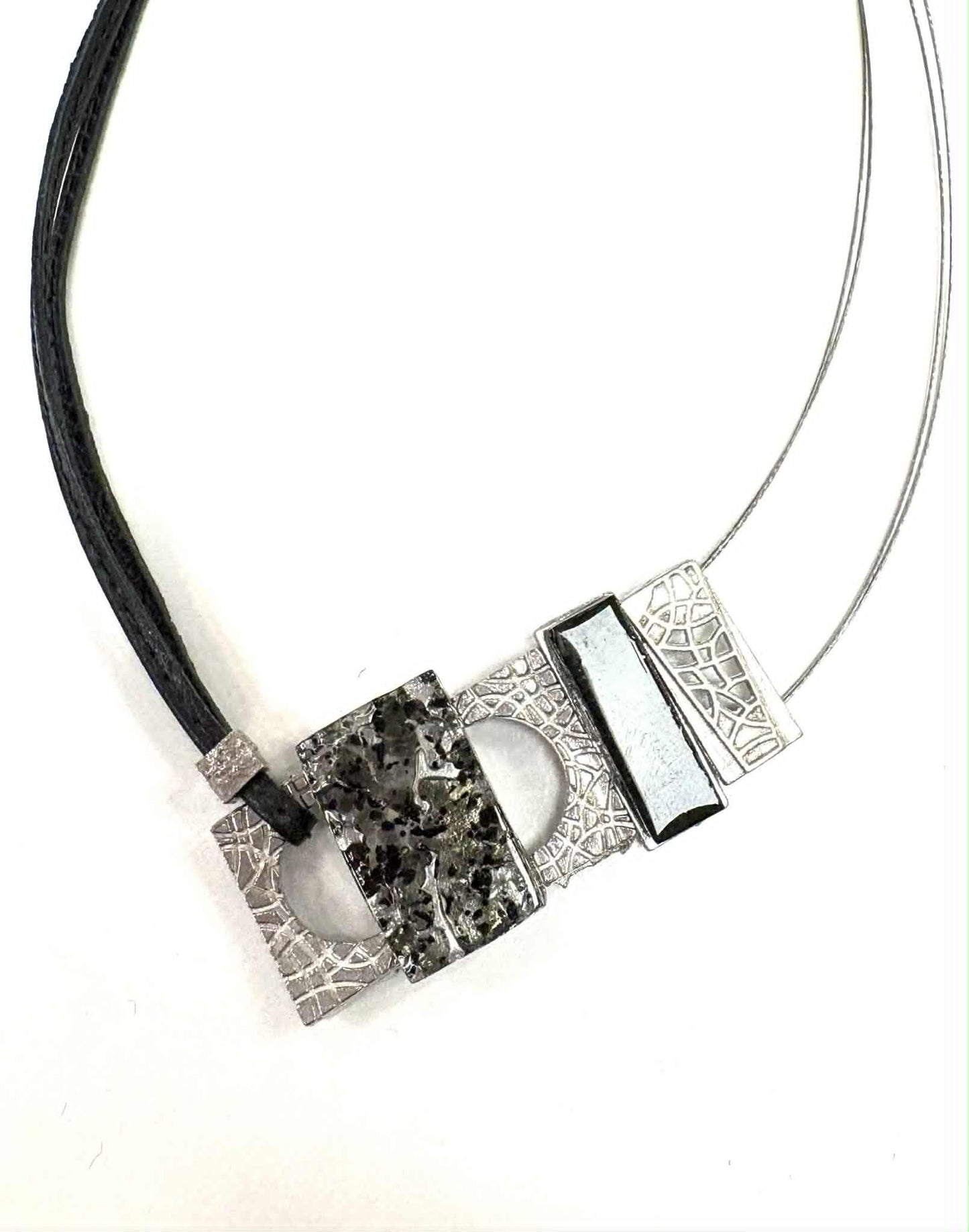 Collier Complexe Mosaïk - 3 couleurs offertes - Créart