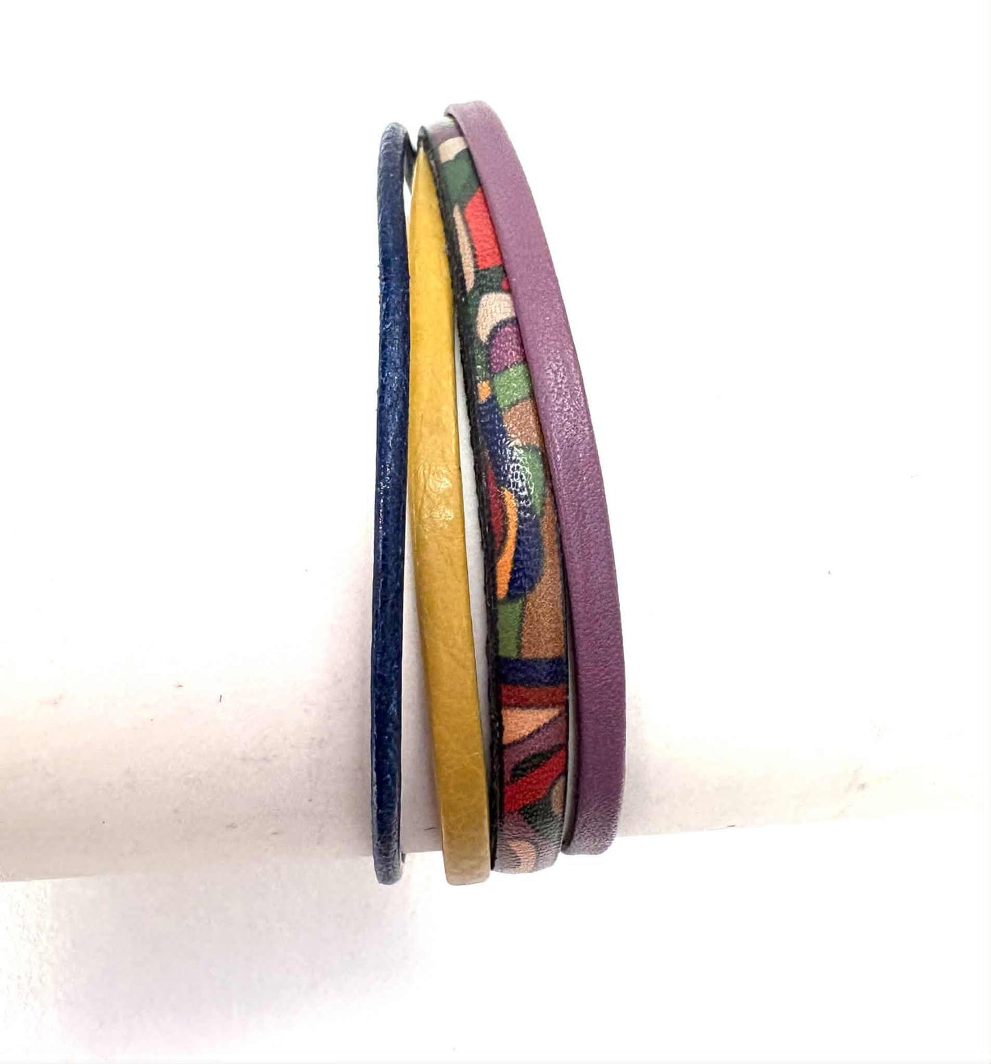 Bracelet mauve et jaune  - Créart