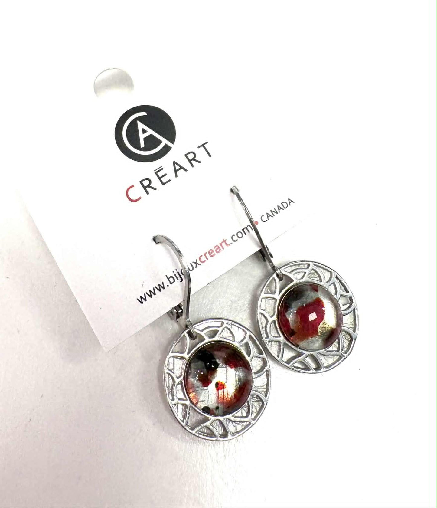 Romy avec verre suspendus - 6 couleurs différentes - Créart