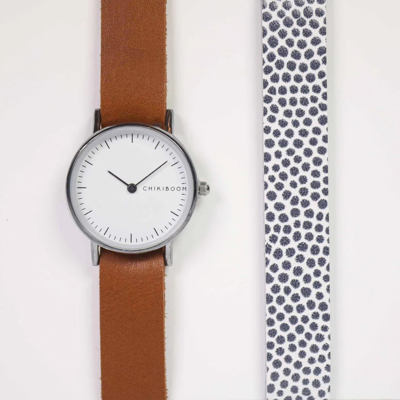 Duos de montres - Brun - Pois