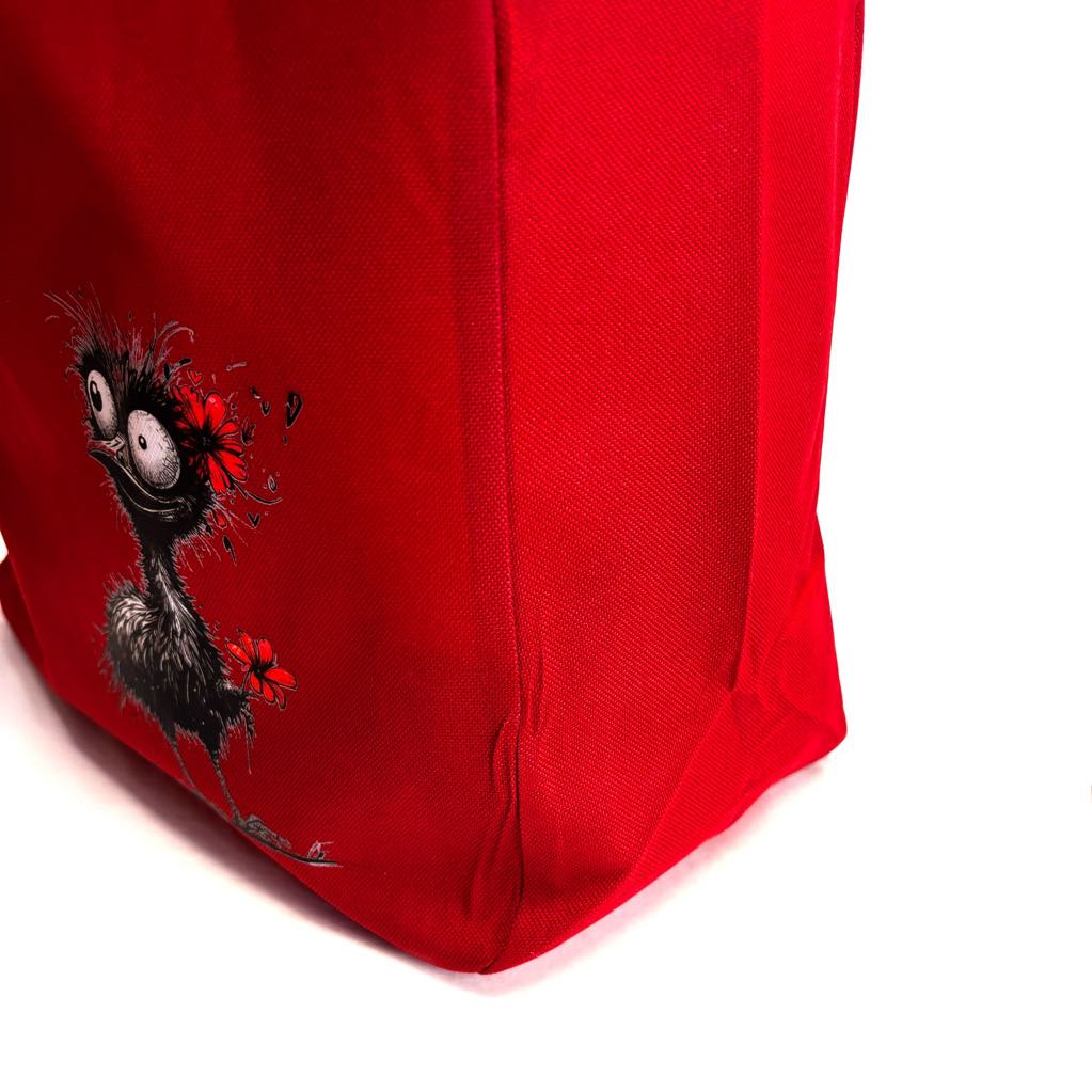 Sac Rouge - Oiseau - Impressione-Toi