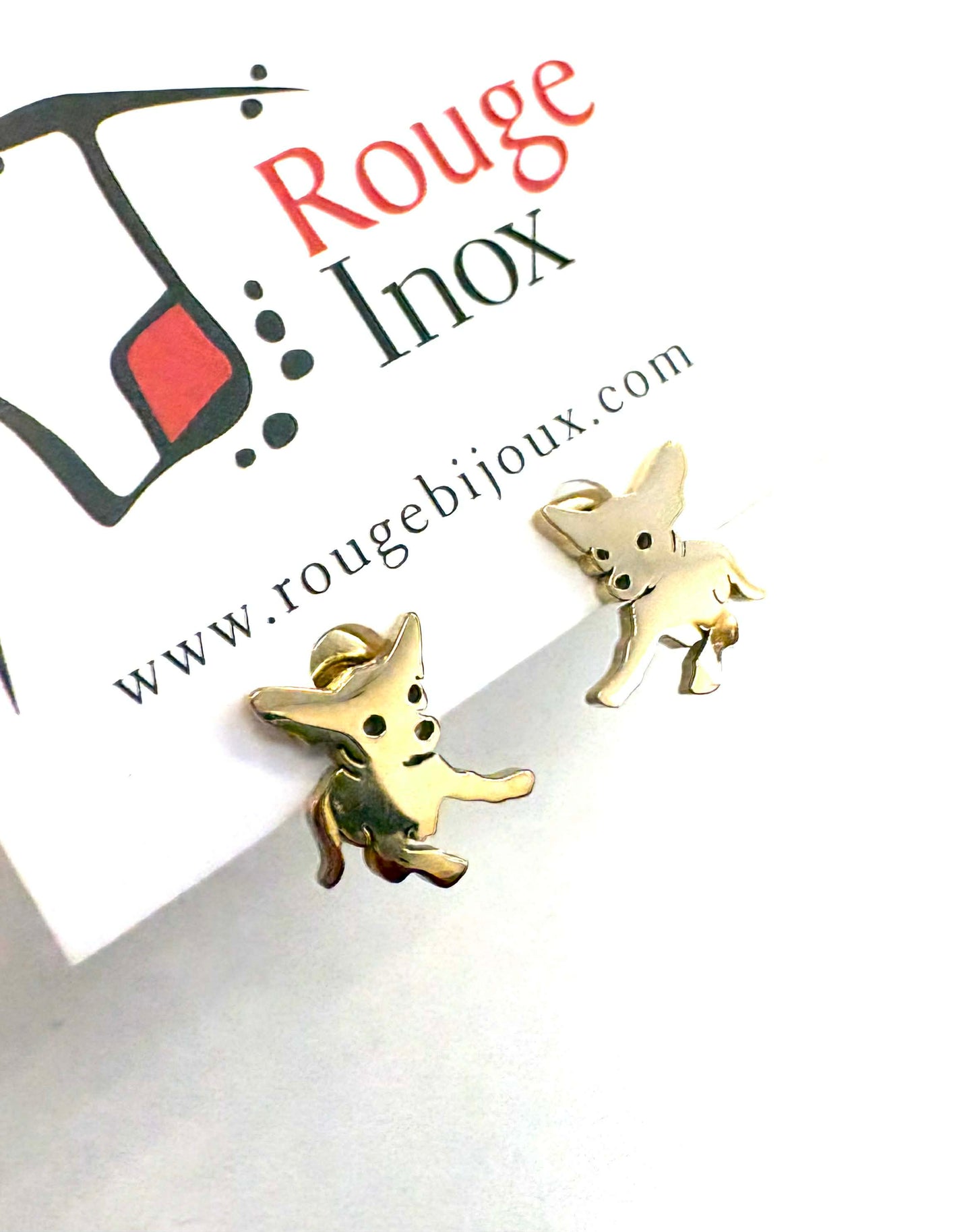 BO chihuahuas - Rouge inox