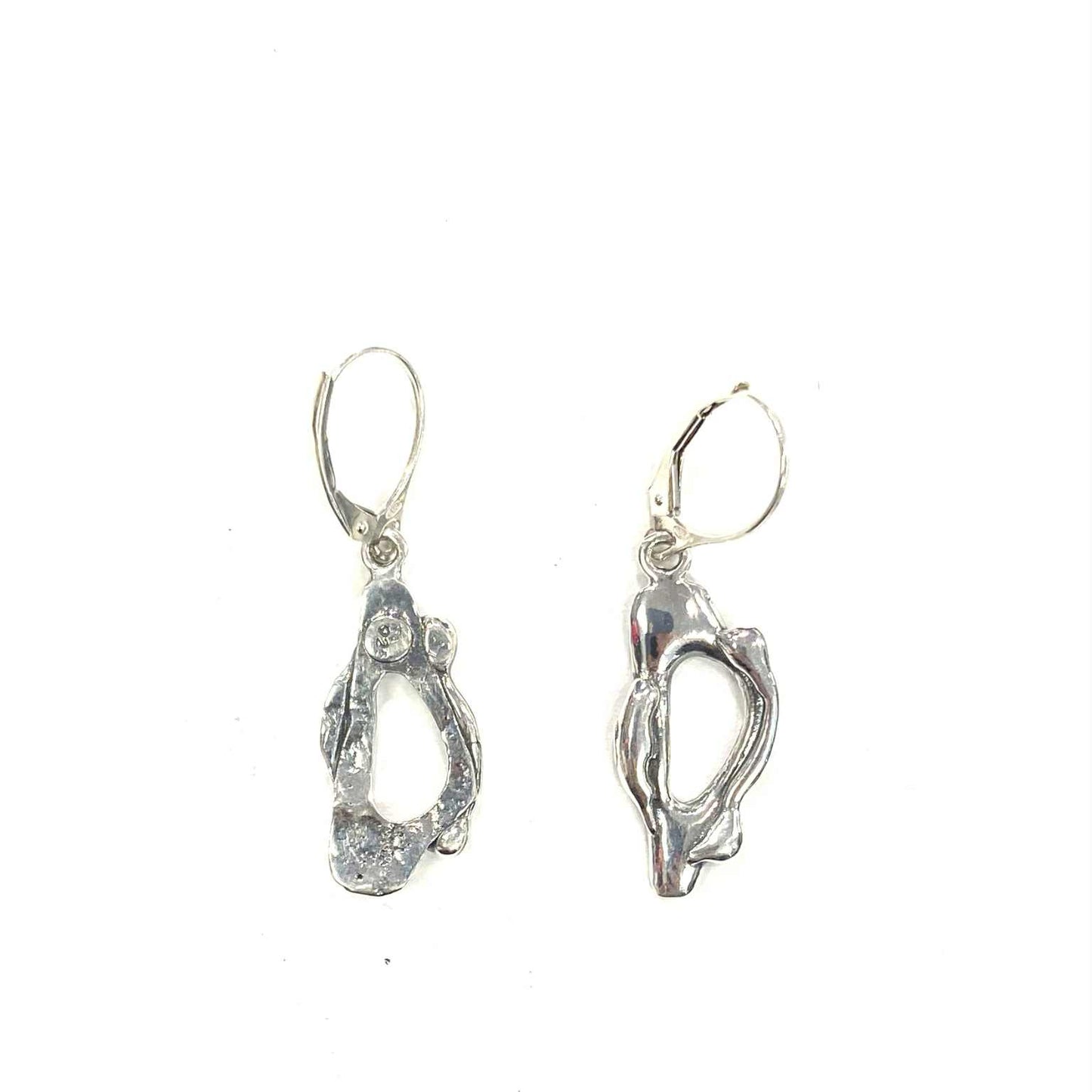 Ruissellement - Boucles d'oreilles  en argent sterling  - Marie-Eve Bordeleau