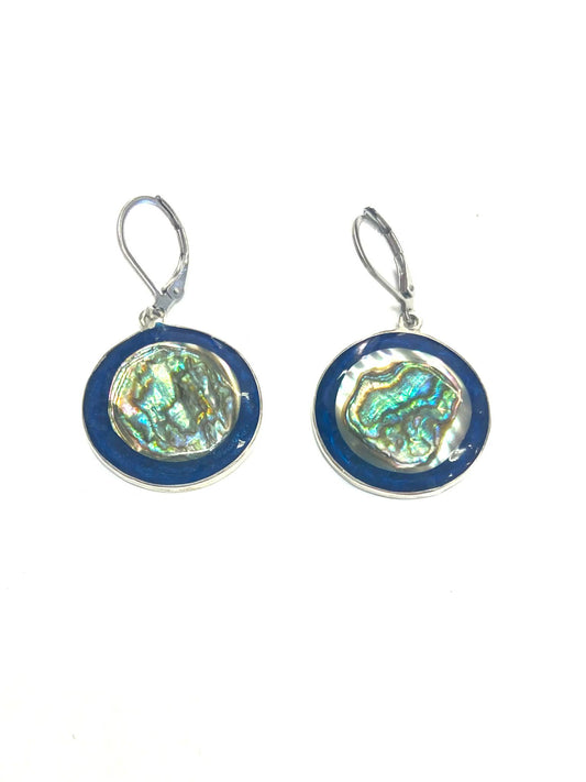 BO Cercle nacré - Marine et vert -  Rouge Aventure