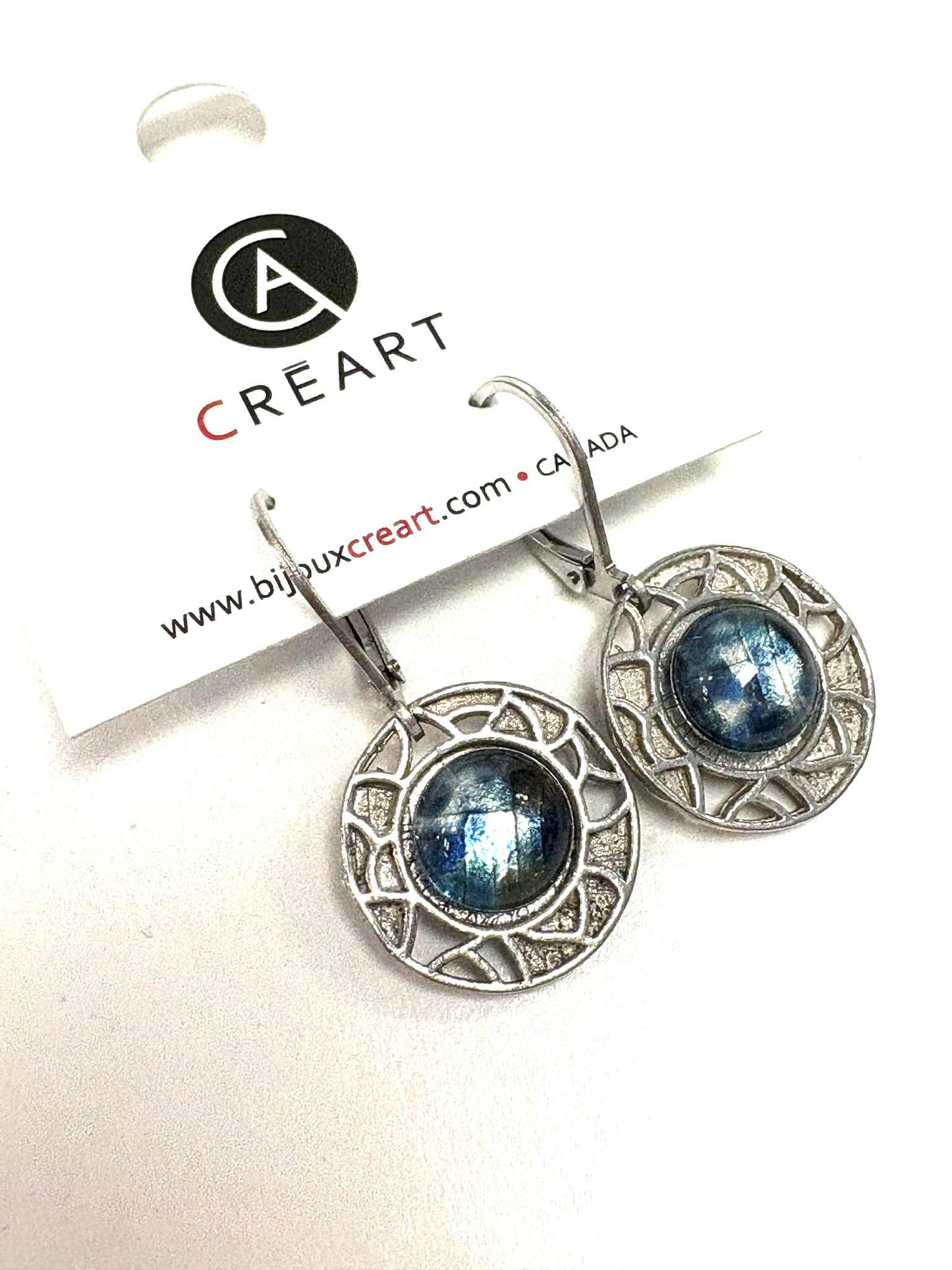 Romy avec verre suspendus - 6 couleurs différentes - Créart