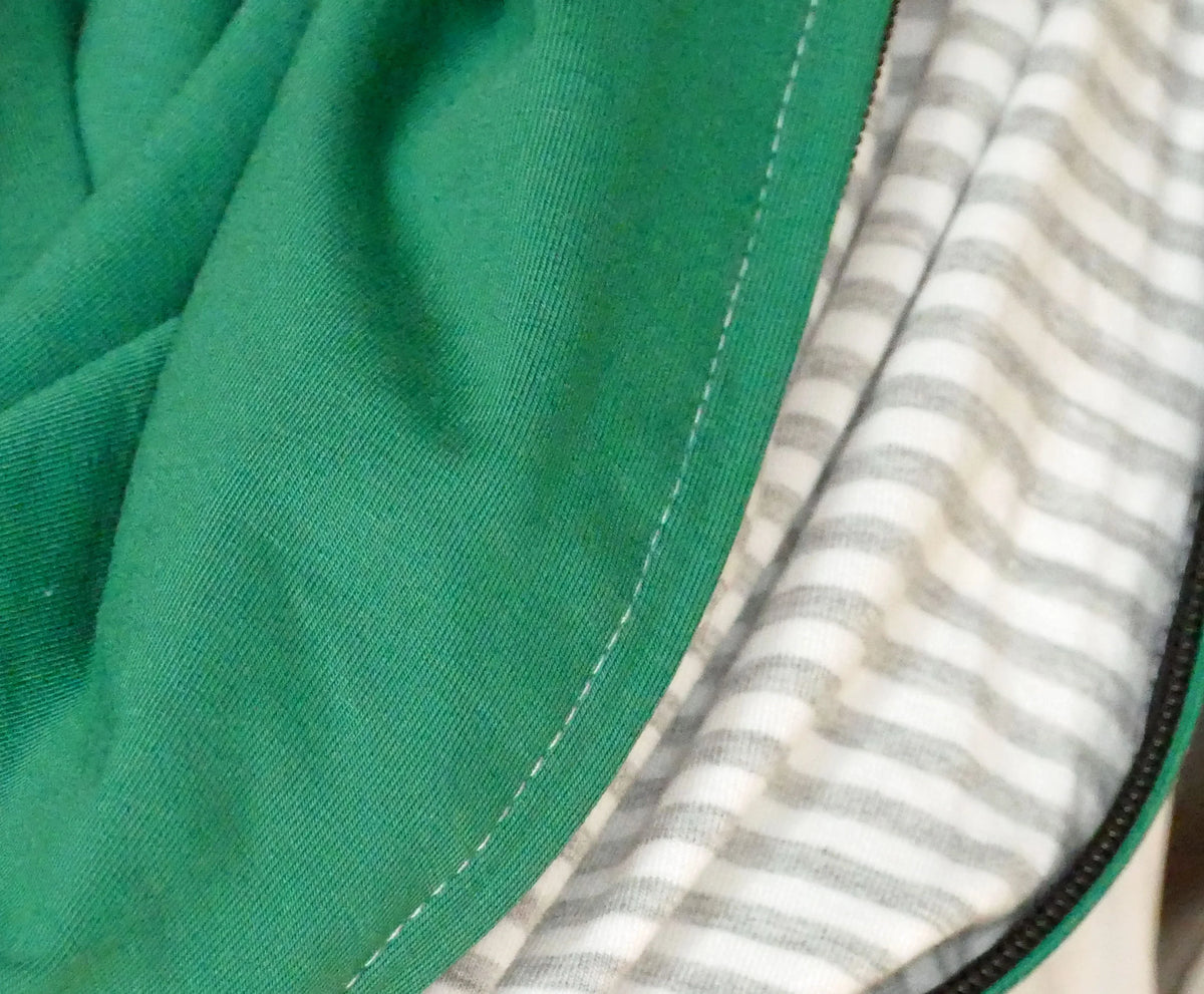 Foulard en bambou vert Irlande – pratique, confortable et parfait pour tes soirées et sorties