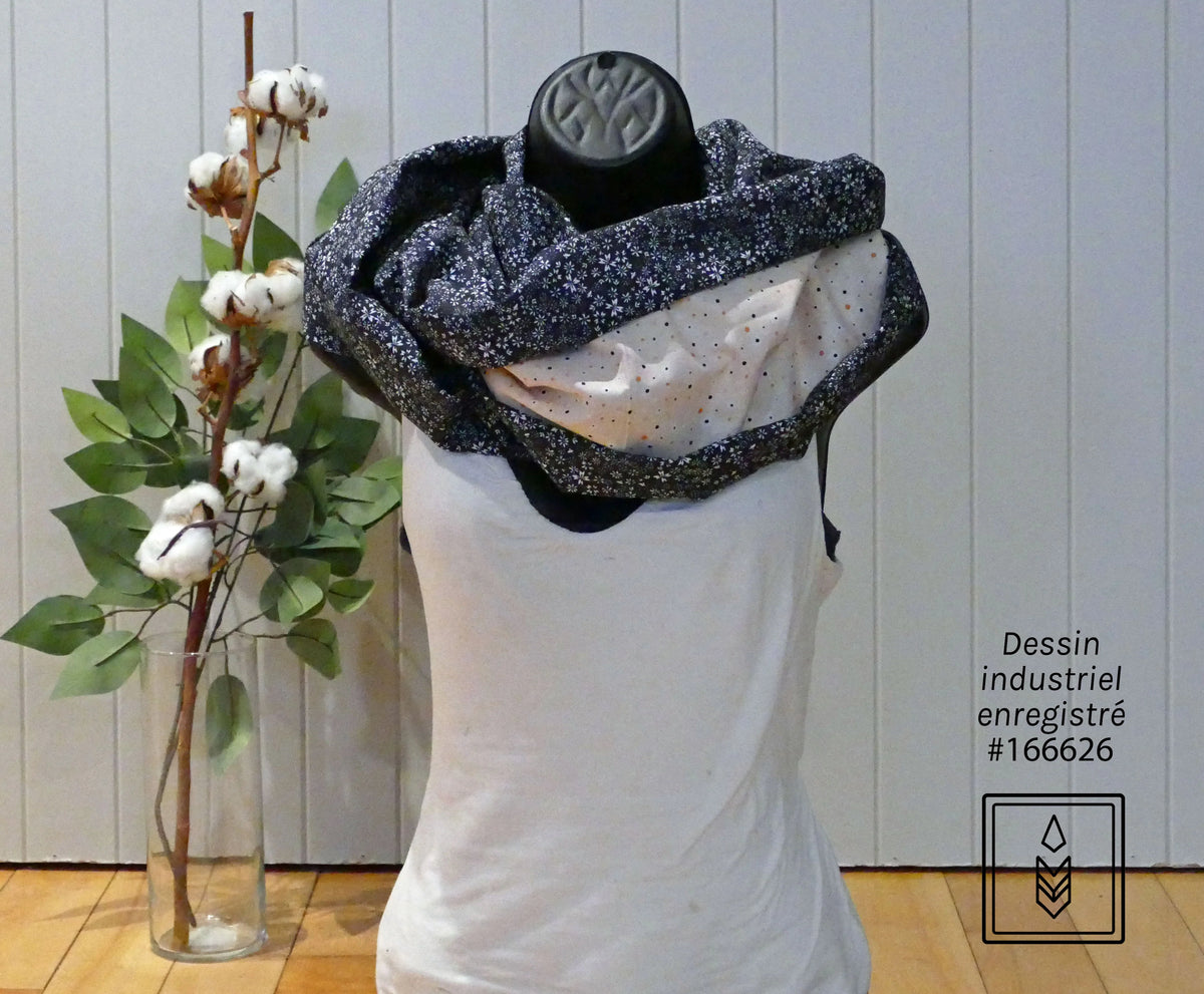 Le foulard Signature; élégant du bureau jusqu’aux soirées chic
