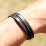 Bracelet Homme - Noir - Créart