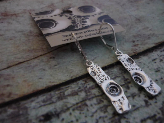 Boucles d'oreilles - Vague - Marie-Ève Bordeleau