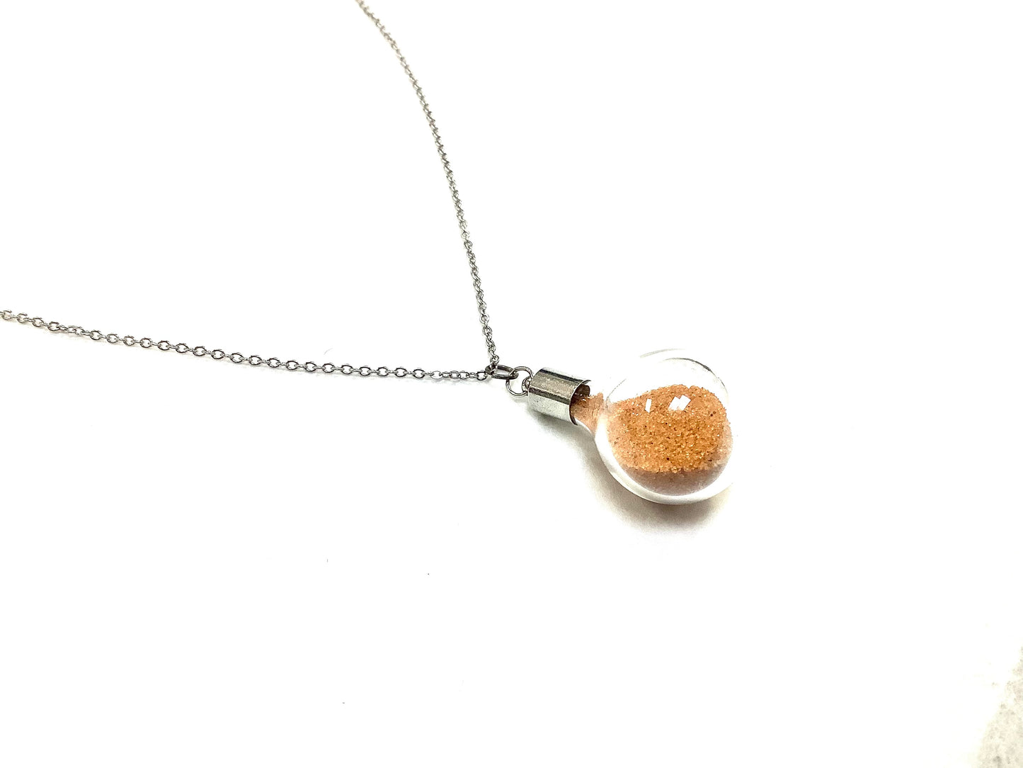 Pendentif Ocre - Fiole - Asha