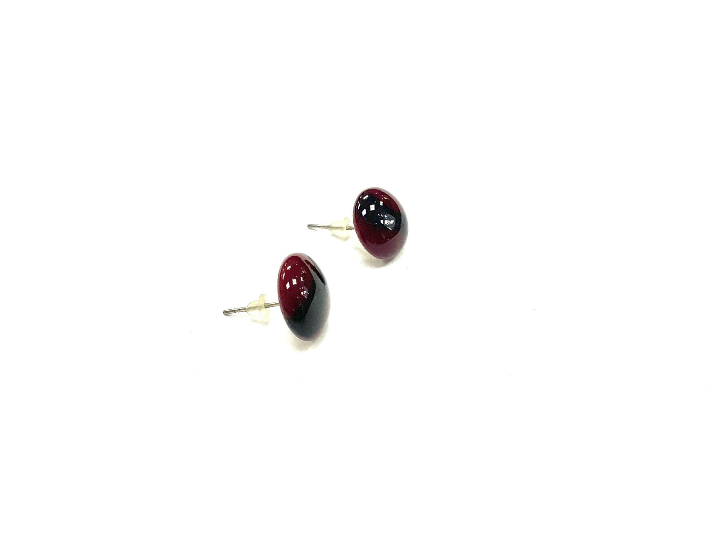 Boucles d'oreilles Colorées - Rouge vin - Asha