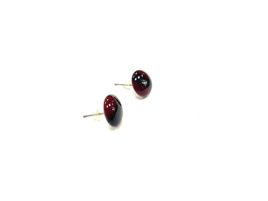 Boucles d'oreilles Colorées - Rouge vin - Asha